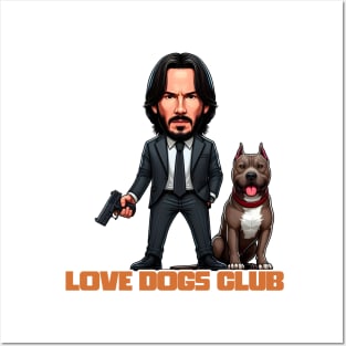 LOVE DOG (Gun) CLUB Posters and Art